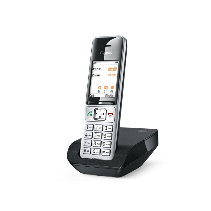 EAN 4250366866611 - Gigaset COMFORT 500 Teléfono DECT Identificador de llamadas Negro, Plata imagen 11