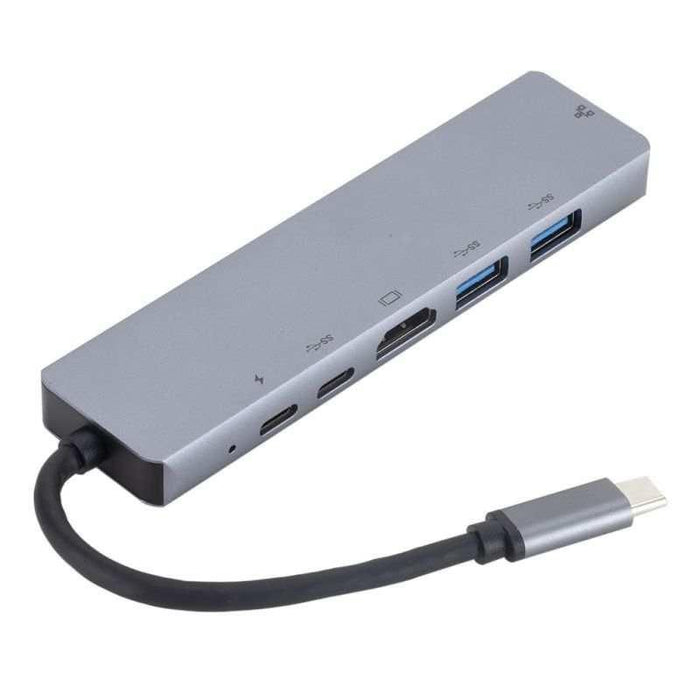 EAN 5704174462422 - eSTUFF ES623012 base para portátil y replicador de puertos USB 3.2 Gen 1 (3.1 Gen 1) Type-C Gris imagen 4