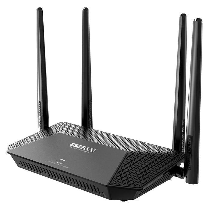 EAN 6952887470435 - TOTOLINK X2000R router inalámbrico Gigabit Ethernet Doble banda (2,4 GHz / 5 GHz) Negro imagen 4