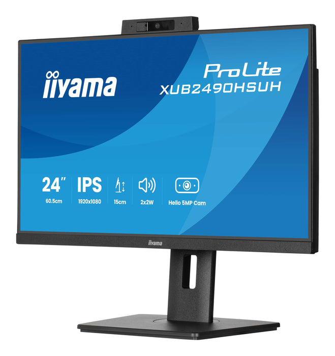 EAN 4948570125517 - iiyama XUB2490HSUH-B2 pantalla para PC 60,5 cm (23.8") 1920 x 1080 Pixeles Full HD LED Negro imagen 3