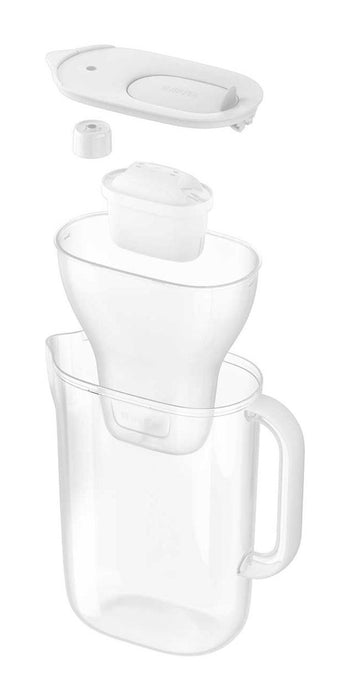 EAN 4006387140700 - Brita Style Essential Filtro de agua para jarra 2,4 L Transparente, Blanco imagen 2