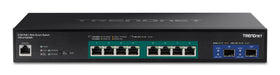 EAN 0710931162448 - Trendnet TPE-3102WS switch Gestionado 2.5G Ethernet (100/1000/2500) Energía sobre Ethernet (PoE) Negro imagen 2