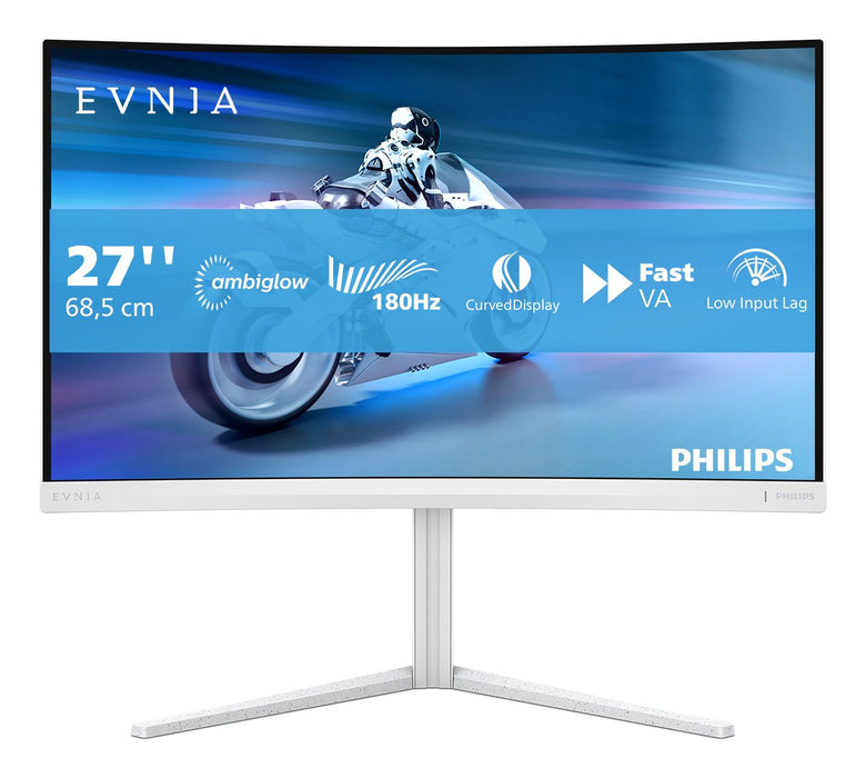 EAN 8721038002256 - Philips Evnia 5000 27M2C5201L/00 LED display 68,6 cm (27") 1920 x 1080 Pixeles Full HD LCD Blanco imagen 1