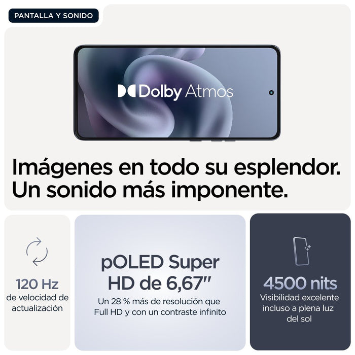 EAN 840493600093 - Motorola moto g86 power 5G 16,9 cm (6.67") SIM doble Android 15 USB Tipo C 12 GB 256 GB 6720 mAh Azul imagen 18