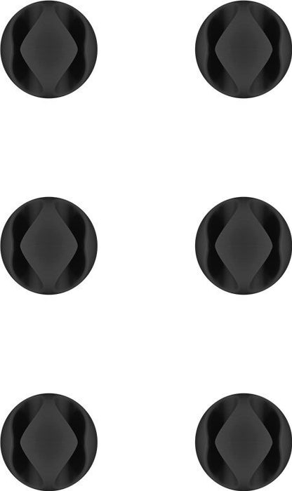 EAN 4040849703621 - Goobay 70362 organizador de cables Escritorio/pared Soporte para cables Negro 6 pieza(s) imagen 1