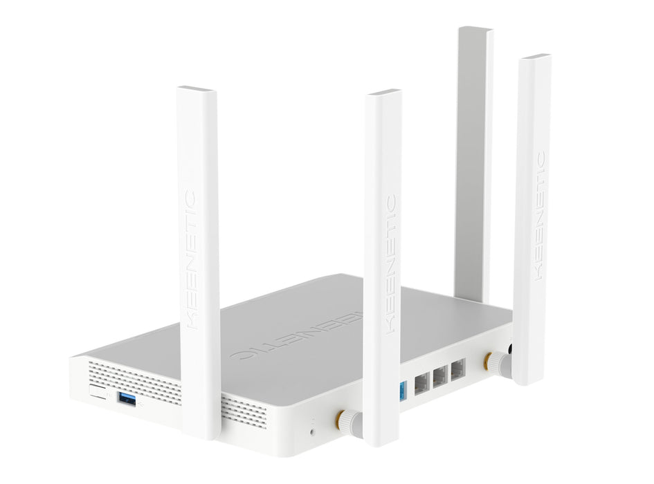 EAN 4897082921622 - Keenetic Hero 4G+ (KN-2311) router inalámbrico Gigabit Ethernet Doble banda (2,4 GHz / 5 GHz) Gris, Blanc imagen 5