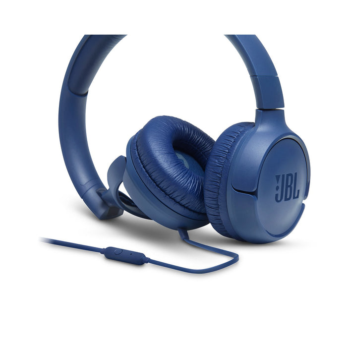 EAN 6925281939945 - JBL Tune 500 Auriculares Alámbrico Diadema Llamadas/Música Azul imagen 5