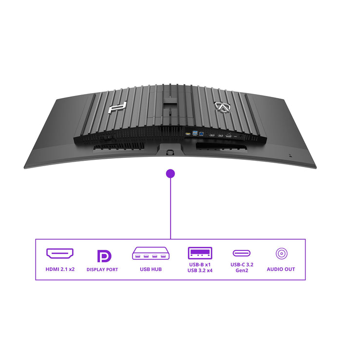 EAN 4056487052397 - AOC Porsche PD34 pantalla para PC 86,4 cm (34") 3440 x 1440 Pixeles Wide Quad HD QD-OLED Negro imagen 16