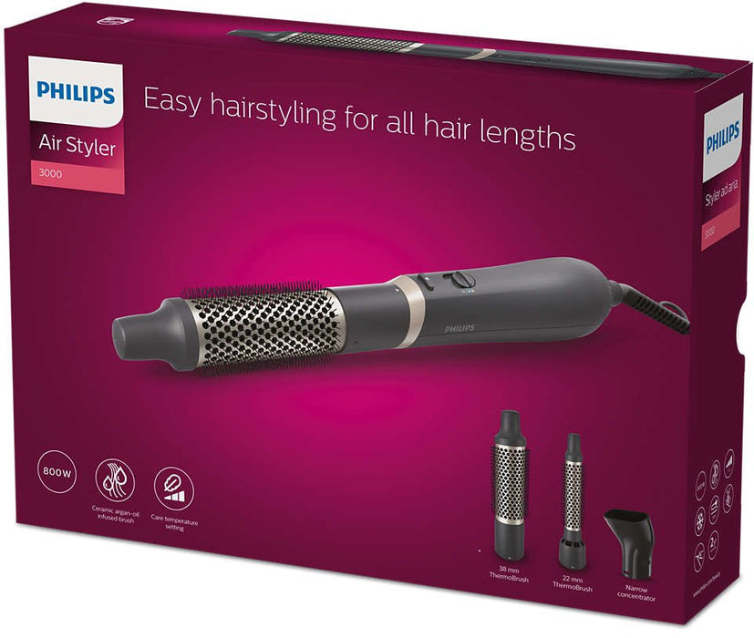 EAN 8720689002776 - Philips 3000 series BHA301/00 Utensilio de peinado Kit de peluquería Caliente Negro 800 W 1,8 m imagen 14