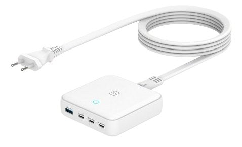 EAN 8020252196711 - Tucano MA-DEGAN100-EU-W cargador de dispositivo móvil Portátil, Smartphone, Tableta Blanco Corriente alte imagen 1