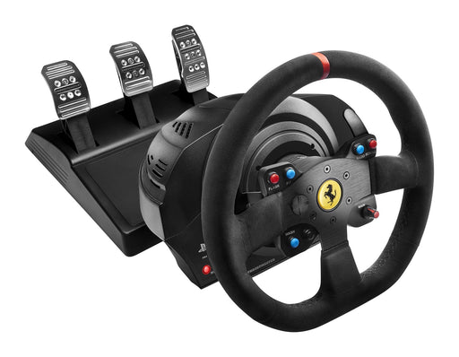 EAN 3362934110031 - Thrustmaster T300 Ferrari Integral Racing Wheel Alcantara Edition Negro Volante + Pedales Analógico/Digit imagen 1