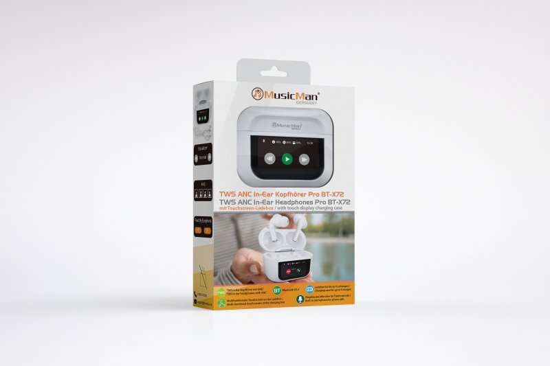 EAN 4260358126609 - Technaxx MusicMan Auriculares True Wireless Stereo (TWS) Dentro de oído Llamadas/Música USB Tipo C Blueto imagen 10