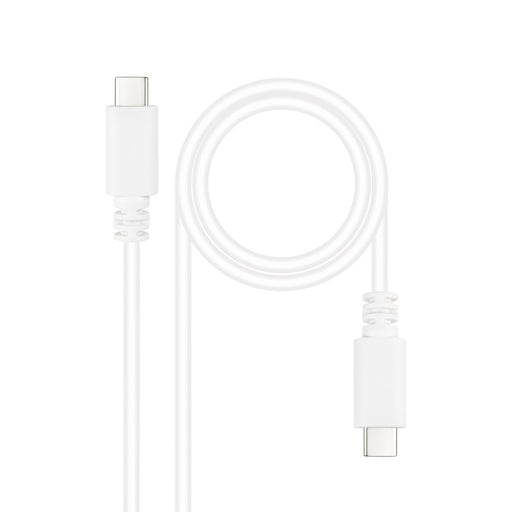 EAN 8433281014466 - Nanocable 10.01.2301-L150-W cable USB USB 2.0 1,5 m USB C imagen 1