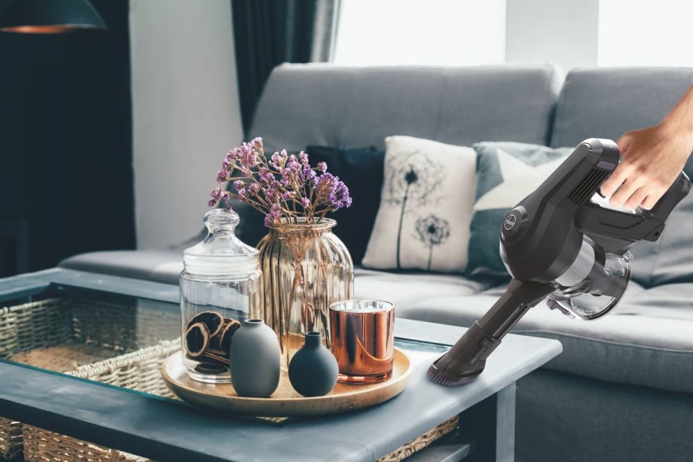 EAN 8059019065328 - Hoover HF1 HF103X 011 Aspiradora escoba Batería Secar Sin bolsa 0,9 L 170 W Titanio imagen 3