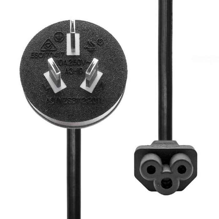 EAN 5714590007169 - ProXtend PC-IC5-002 cable de transmisión Negro 2 m Enchufe tipo I C5 acoplador imagen 2