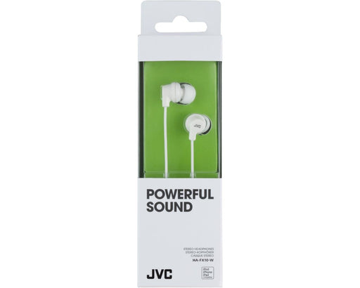 EAN 4975769430299 - JVC HA-FX10-W-E Auriculares Alámbrico Dentro de oído Música Blanco imagen 2
