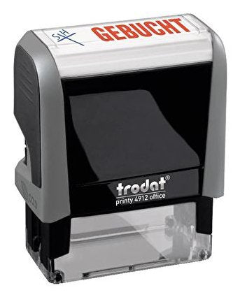 EAN 0092399032298 - Wedo 51 4912212 Autoentintado Sello con placa de texto Plástico imagen 1