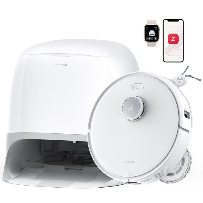 EAN 6936905900296 - Roborock Qrevo Curv Sin bolsa Negro, Blanco imagen 1