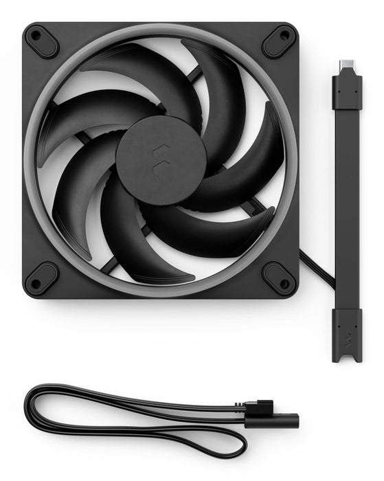 EAN 7340172708933 - Fractal Design Momentum 14 RGB Carcasa del ordenador Ventilador 14 cm Negro 3 pieza(s) imagen 4