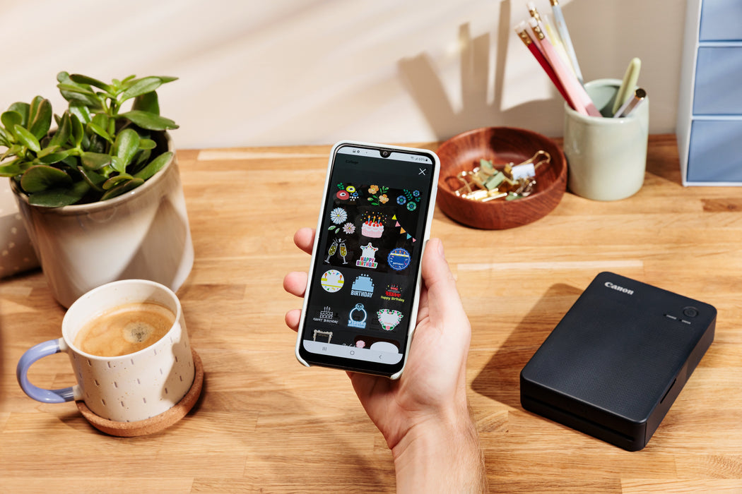 EAN 4549292238440 - Canon SELPHY QX20 BK impresora de foto Pintar por sublimación 287 x 287 DPI 2.8" x 3.3" (7.2x8.5cm) Wifi imagen 39