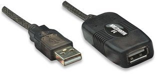 EAN 0766623150248 - Manhattan 150248 cable USB USB 2.0 10 m USB A Negro imagen 1