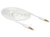 EAN 4043619834419 - DeLOCK 83441 cable de audio 2 m 3,5mm Blanco imagen 2