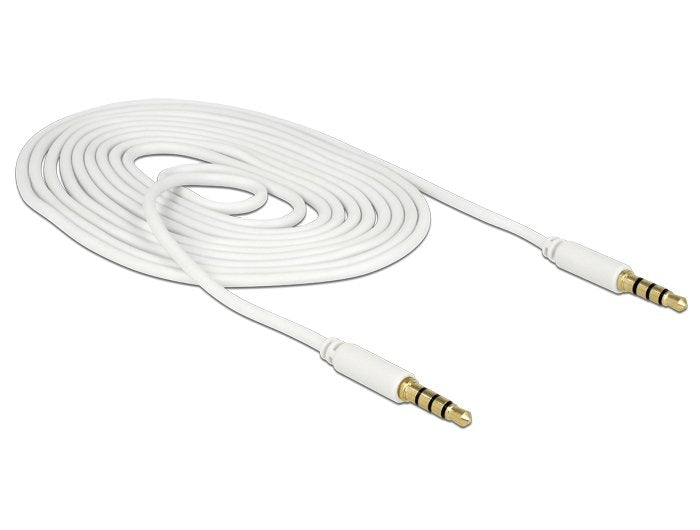 EAN 4043619834419 - DeLOCK 83441 cable de audio 2 m 3,5mm Blanco imagen 2