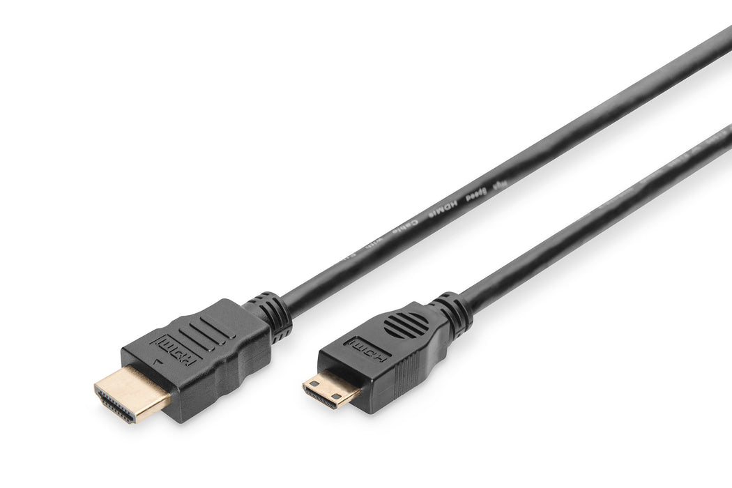 EAN 4016032295853 - Digitus AK-330106-020-S cable HDMI 2 m HDMI Type C (Mini) Negro imagen 1