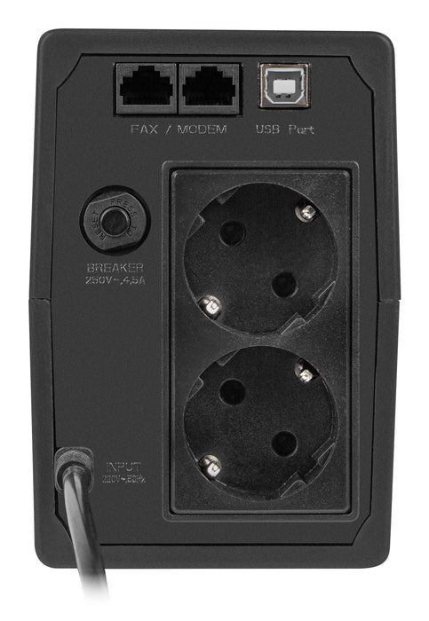 EAN 5901969443516 - Armac H/850F/LED/V2 sistema de alimentación ininterrumpida (UPS) Línea interactiva 0,85 kVA 480 W 2 salid imagen 2