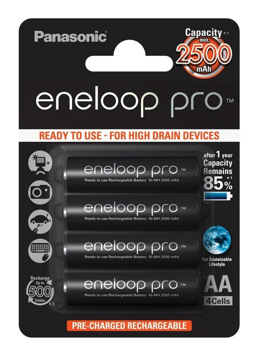 EAN 5410853052579 - Panasonic eneloop pro Batería recargable AA imagen 1