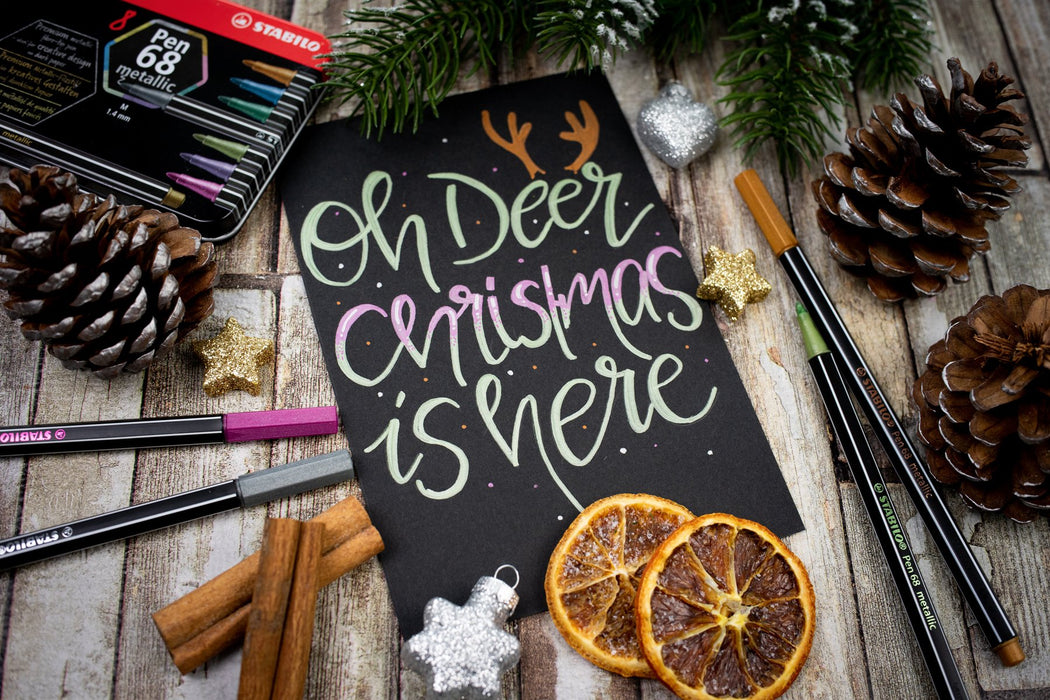 EAN 4006381530217 - STABILO Pen 68 metallic rotulador Medio Azul 1 pieza(s) imagen 7