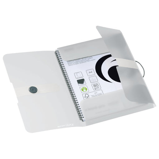 EAN 4008110433356 - Herlitz 11206448 carpeta Polipropileno (PP) Transparente A4 imagen 2