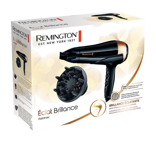 EAN 5038061134339 - Remington D6098 secador 2200 W Negro, Bronce imagen 1