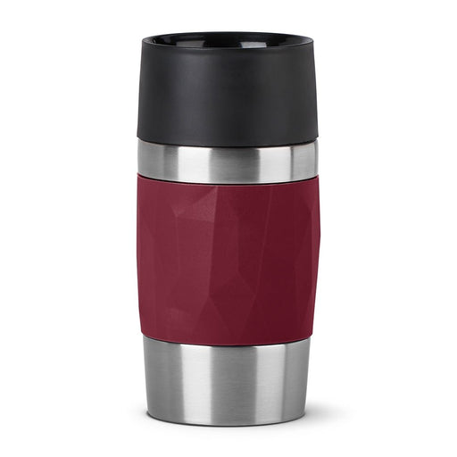 EAN 4009049540481 - EMSA Travel Mug Compact 300 ml Rojo, Acero inoxidable imagen 1