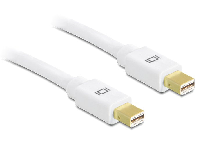 EAN 4043619834716 - DeLOCK 0.5m, mini Displayport - mini Displayport 0,5 m Blanco imagen 1
