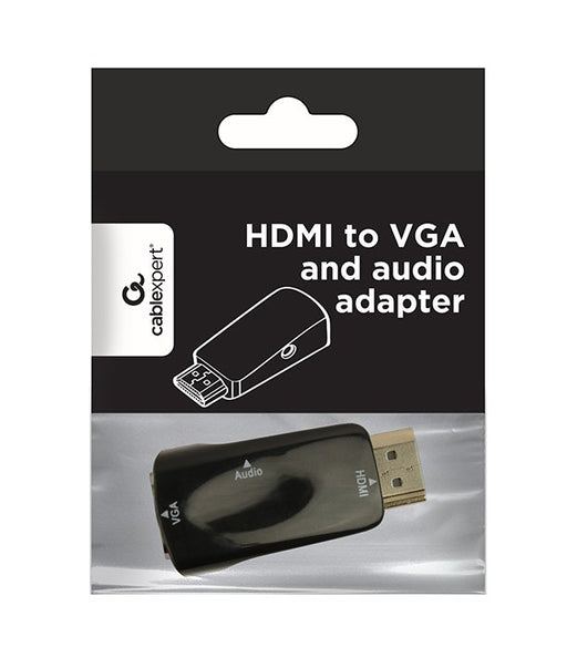 EAN 8716309085915 - Gembird A-HDMI-VGA-02 cambiador de género para cable VGA (D-Sub) Negro imagen 2