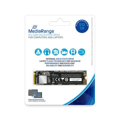 EAN 4260664871613 - MediaRange MR1032 unidad de estado sólido 512 GB M.2 PCI Express 3.1 NVMe 3D TLC NAND imagen 1