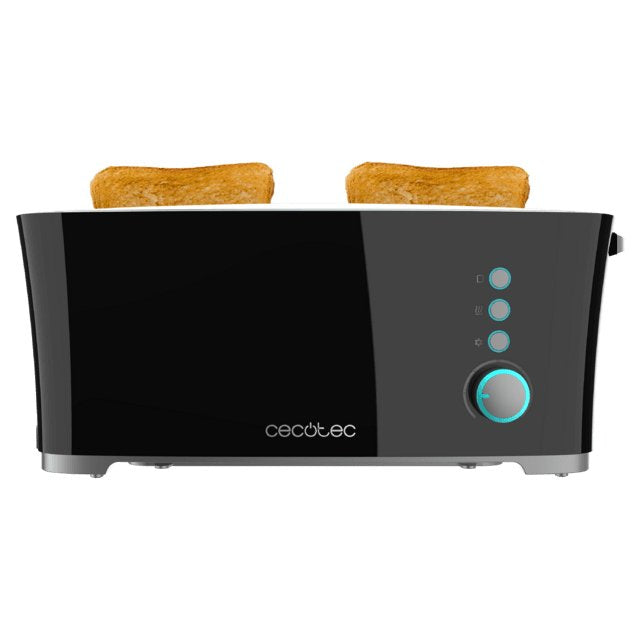 EAN 8435484021807 - Cecotec 02180 tostadora 7 4 rebanada(s) 1350 W Negro, Acero inoxidable imagen 3