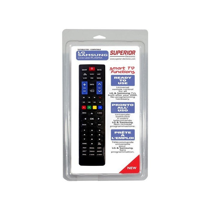 EAN 8054242080322 - Superior SMARTLGS mando a distancia IR inalámbrico TV Botones imagen 2