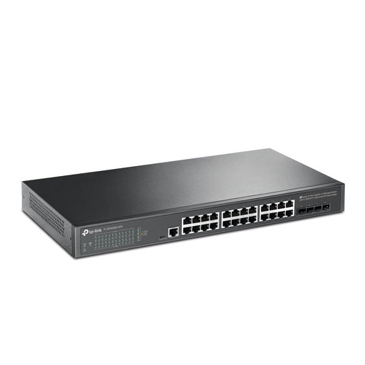 EAN 4897098687734 - TP-Link JetStream TL-SG3428X-UPS switch Gestionado L2+/L3 Gigabit Ethernet (10/100/1000) 1U Negro imagen 2