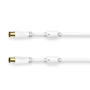 EAN 4047443433909 - Hama 00205247 cable coaxial 3 m Blanco imagen 2