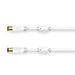 EAN 4047443433909 - Hama 00205247 cable coaxial 3 m Blanco imagen 2