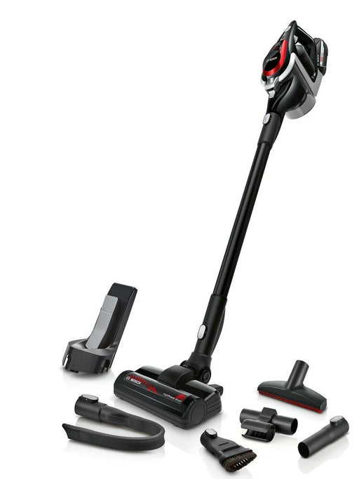 EAN 4242005222063 - Bosch BSS81POW1 aspiradora de pie y escoba eléctrica Aspiradora escoba Batería Secar Negro 5 Ah imagen 1