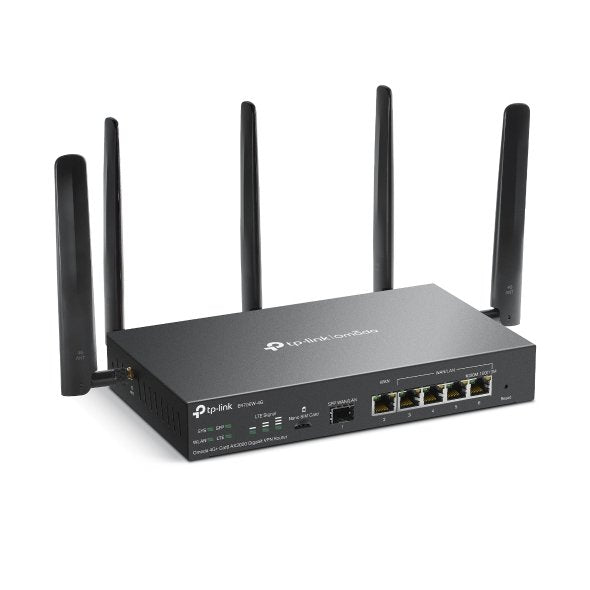 EAN 4895252500714 - TP-Link Omada ER706W-4G router inalámbrico Gigabit Ethernet Doble banda (2,4 GHz / 5 GHz) Negro imagen 3