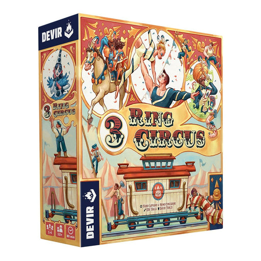 EAN 8436607940616 - Devir 3 Ring Circus 60 min Juego de mesa Estrategia imagen 1