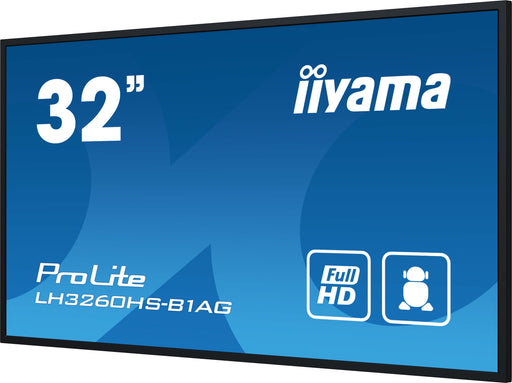 EAN 4948570122288 - iiyama LH3260HS-B1AG pantalla de señalización Pizarra de caballete digital 80 cm (31.5") LED Wifi 500 cd  imagen 2