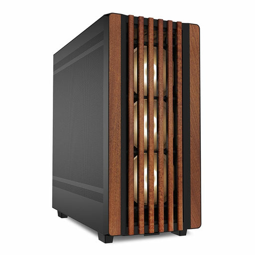 EAN 4044951040179 - Sharkoon REBEL C70M RGB Full Tower Negro, Madera imagen 1