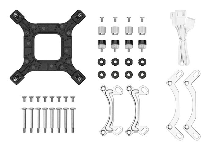 EAN 6933412729297 - DeepCool LE240 V2 Procesador Sistema de refrigeración líquida todo en uno 12 cm Blanco imagen 5