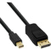 EAN 4043718266500 - InLine 17134S cable DisplayPort 1,5 m Mini DisplayPort Negro imagen 1