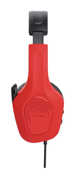 EAN 8713439254235 - Trust GXT 416S Zirox Auriculares Alámbrico Diadema Juego Negro, Cian, Rojo imagen 7